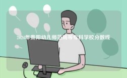 2024年貴陽幼兒師范高等?？茖W校分數線