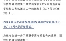 山東省考試招生院官網入口