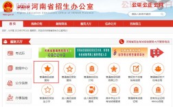 河南省招生辦公室官網入口