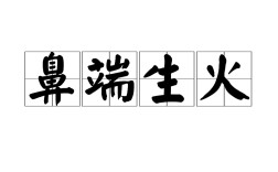 鼻端生火的意思_釋義_出處