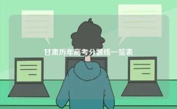 甘肅歷年高考分?jǐn)?shù)線一覽表