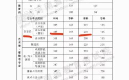 音樂生高考文化分數線