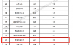 2024年青島科技大學(xué)排名