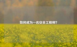 如何成為一名安全工程師？