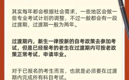 自考要改了嗎