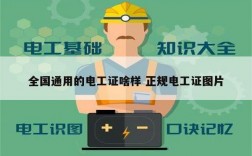 全國通用的電工證啥樣 正規電工證圖片