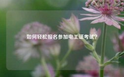 如何輕松報(bào)名參加電工證考試？