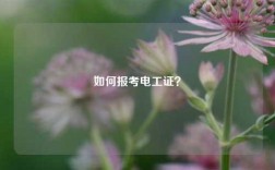 如何報考電工證？