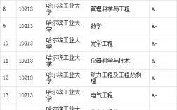 哈爾濱工業(yè)大學(xué)a類學(xué)科