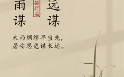 綢繆束薪是什么意思_近義詞_來源