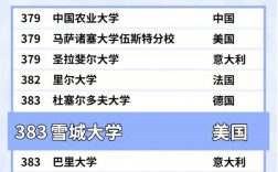 美國雪城大學世界排名