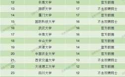 全國985學校排名順序(中央財經大學國際本科)