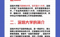 深圳大學為什么不是211