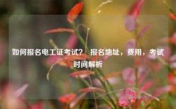 如何報名電工證考試？  報名地址，費用，考試時間解析