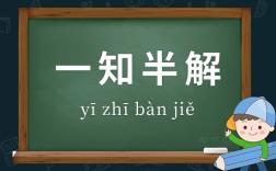 半解一知的意思_釋義_出處