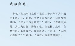楚材晉用是什么意思_近義詞_來源