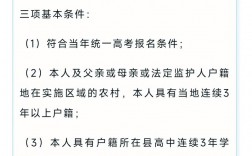 2024年地方專項計劃報名時間