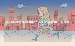 人力資源管理6大模塊？人力資源管理三大體系