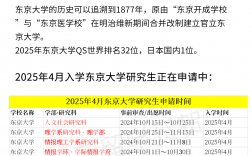 東京大學留學申請條件