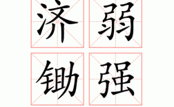 濟(jì)弱鋤強(qiáng)的解釋_近義詞_反義詞