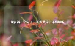 現(xiàn)在請一個電工一天多少錢？詳細解析