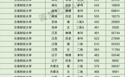 云南財(cái)經(jīng)大學(xué)分?jǐn)?shù)線