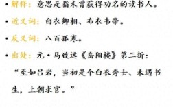 白衣秀士是什么意思_近義詞_來源