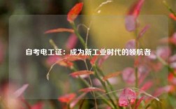 自考電工證：成為新工業時代的領航者