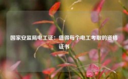 國家安監局電工證：值得每個電工考取的資格證書