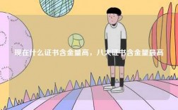 現(xiàn)在什么證書含金量高，八大證書含金量最高