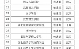 武漢二本公辦大學