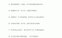 一絲不茍造句