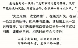 收之桑榆 失之東隅是什么意思