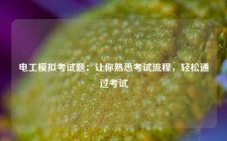 電工模擬考試題：讓你熟悉考試流程，輕松通過(guò)考試