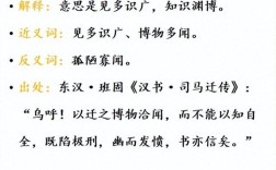 博物洽聞是什么意思_近義詞_來源