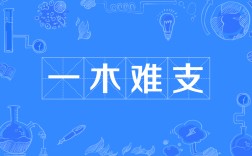 一木難支是什么意思_近義詞_來(lái)源