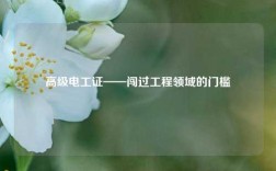 高級電工證——闖過工程領域的門檻