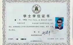 本科的學位叫什么？
