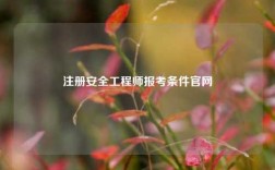 注冊安全工程師報考條件官網(wǎng)