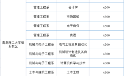 青島理工大學(xué)學(xué)費(fèi)標(biāo)準(zhǔn)