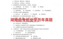 自考題從哪出