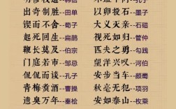 成語典故大全