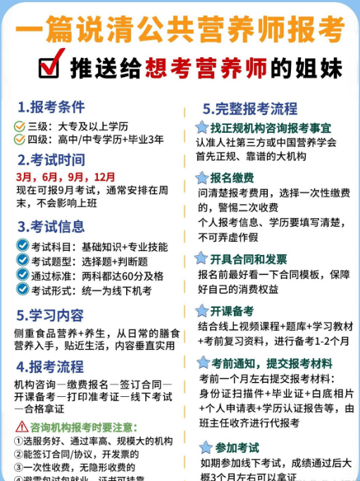 營養(yǎng)師資格證怎么考去哪里考(石家莊營養(yǎng)師培訓(xùn)哪家好)-圖1