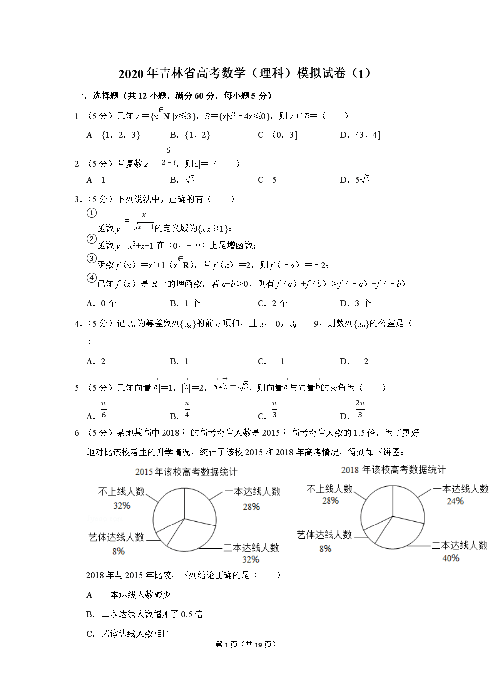 吉林省高考是什么卷-圖1
