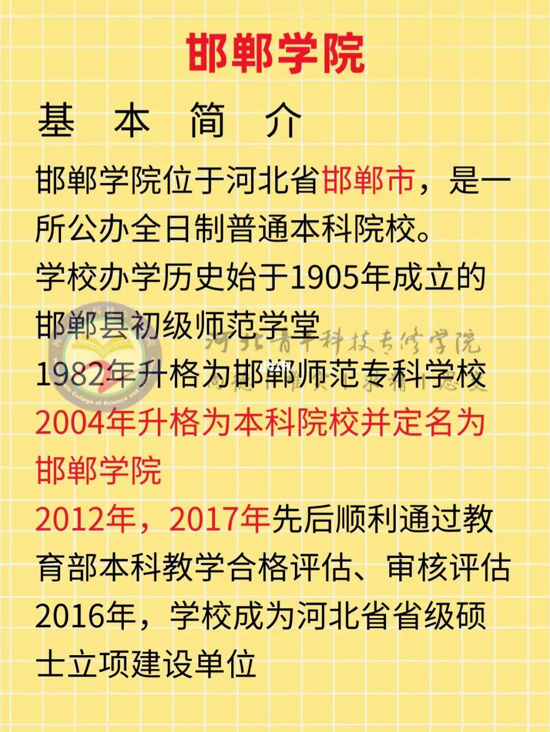 邯鄲學院簡介(邯鄲學院有哪些專業)-圖1