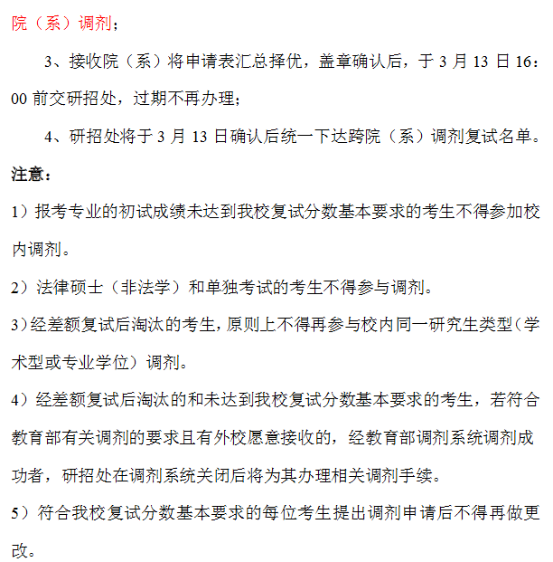 校內(nèi)調(diào)劑還要復(fù)試嗎(2024年考研調(diào)劑公告發(fā)布)-圖1