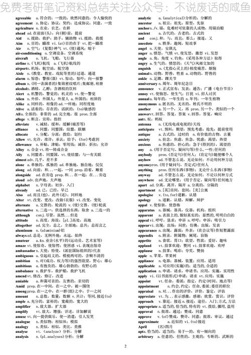 考研單詞和六級單詞有多少重復的(英語六級常用詞匯)-圖1