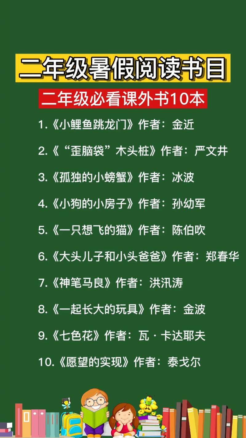 適合二年級孩子閱讀的書籍有哪些-圖1