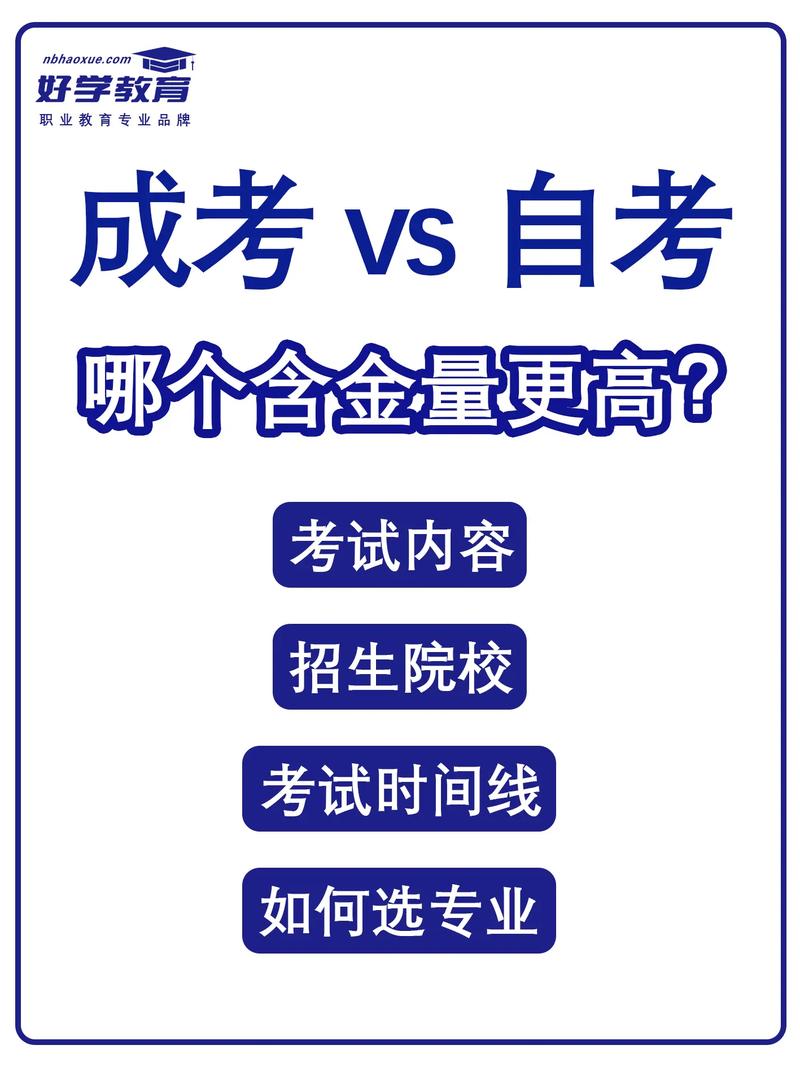 自考和成考哪個含金量更高(拿本科學歷最快的途徑)-圖1