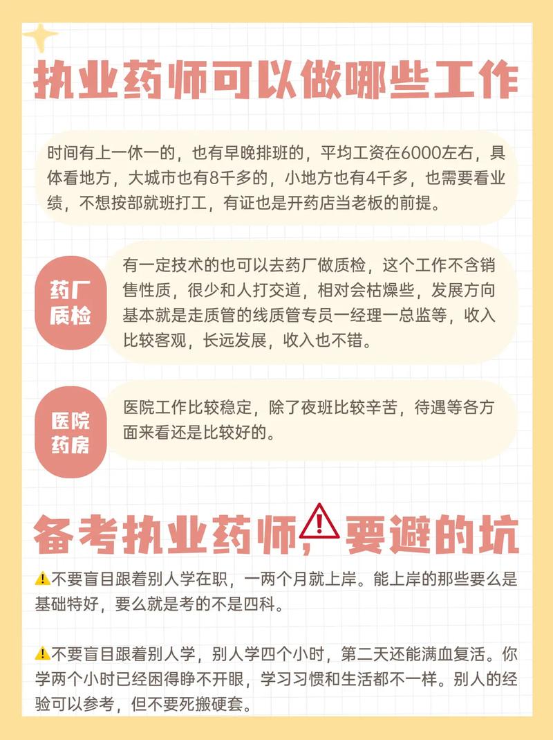 執業藥師可以從事什么工作-圖1